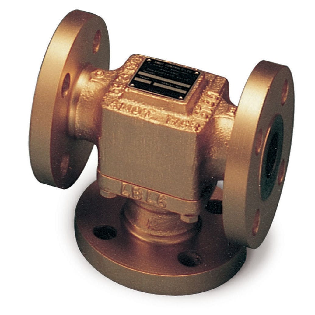 Model E: Three-way thermostatic valve