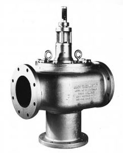 Model D: Three-way thermostatic valve