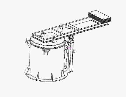 GDFH-CV  Gas Damper Flanged High temperature - Chimney / Check Valve