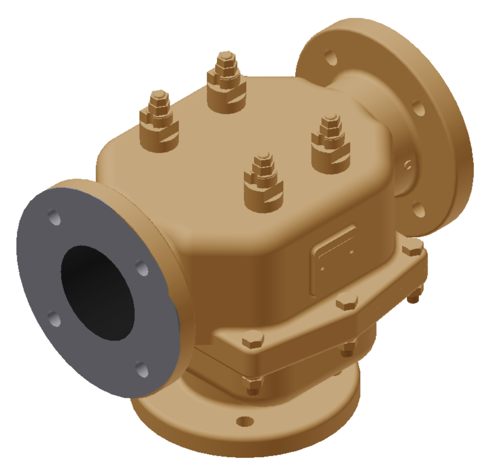 DN50 - DN200 BR with flanges and manual override