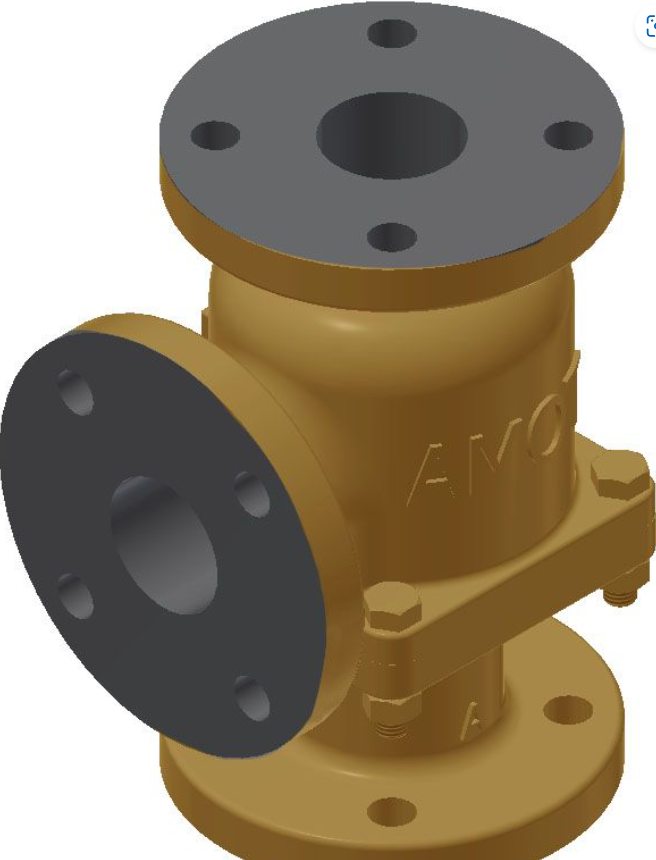 DN50 BF with flanges