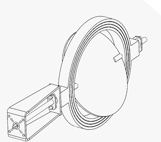 GDWM Gas damper valve wafer medium temperature