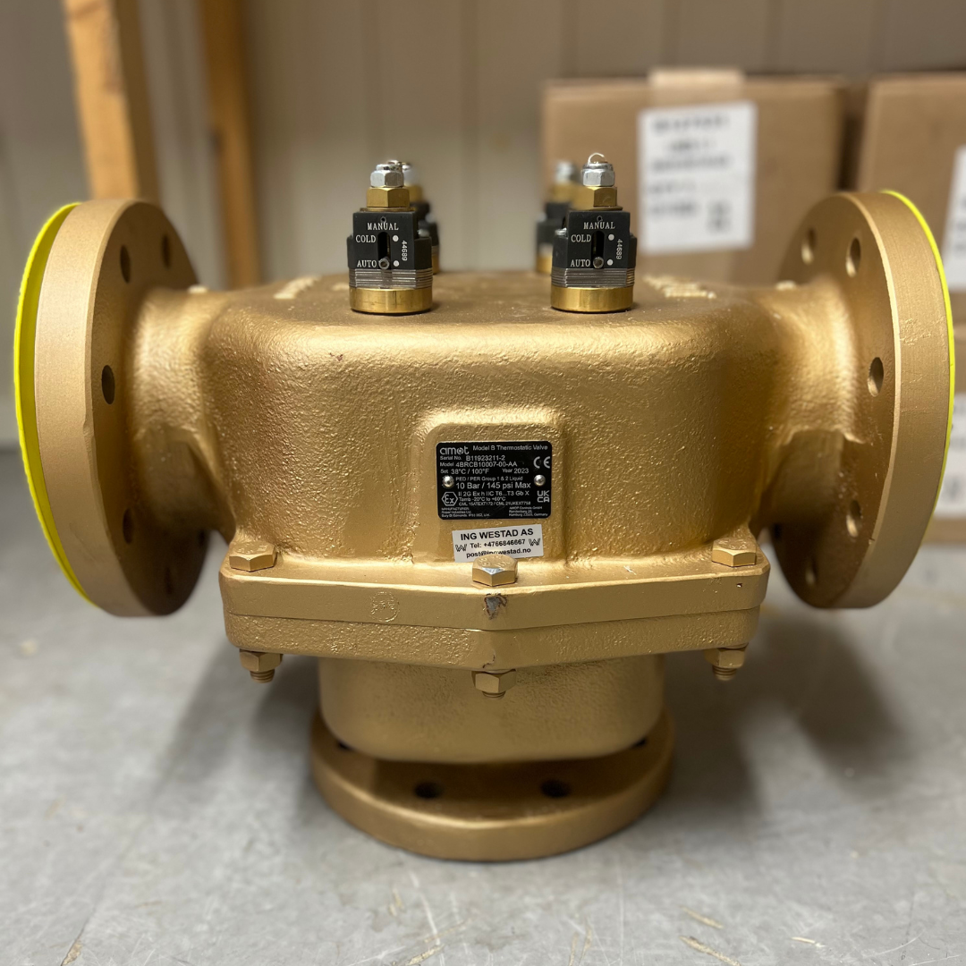 DN50 - DN200 BR med flens og manuell override